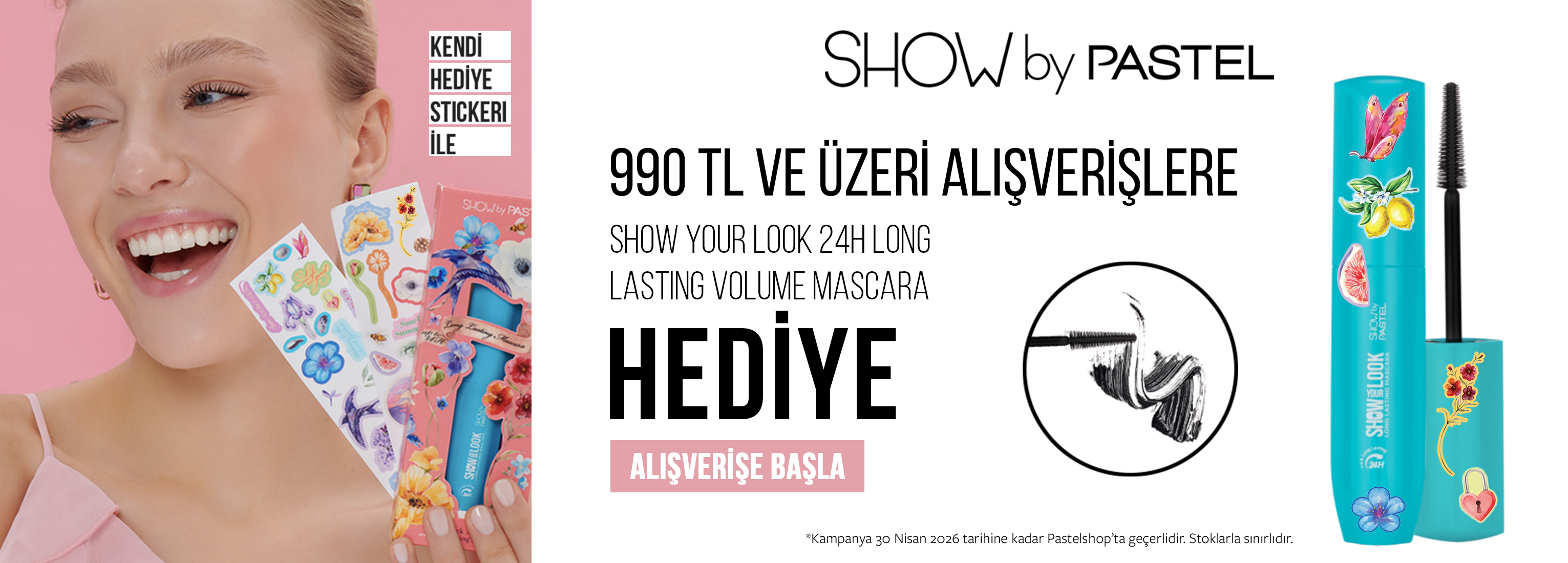 HEDİYE LOOK MASKARA HEDİYE