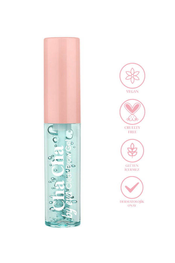 Cha Cha By Eva Clear Brow Gel - Transparan Kaş Jeli - 2