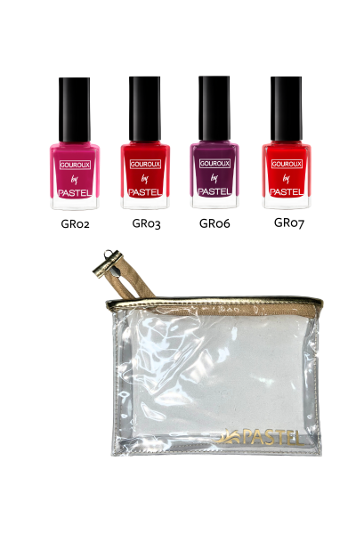 Gouroux By Pastel Oje 4 Lü Çanta 1. Set No: 2-3-6-7 - Pastel (1)