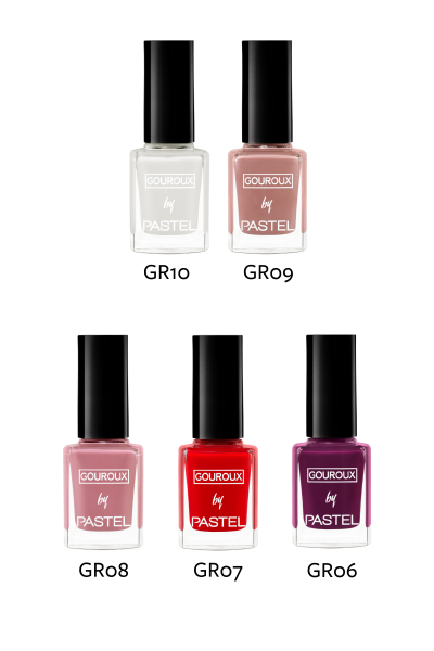 Gouroux By Pastel Oje 5 Li Çanta 1. Set No: 6-7-8-9-10 - Pastel