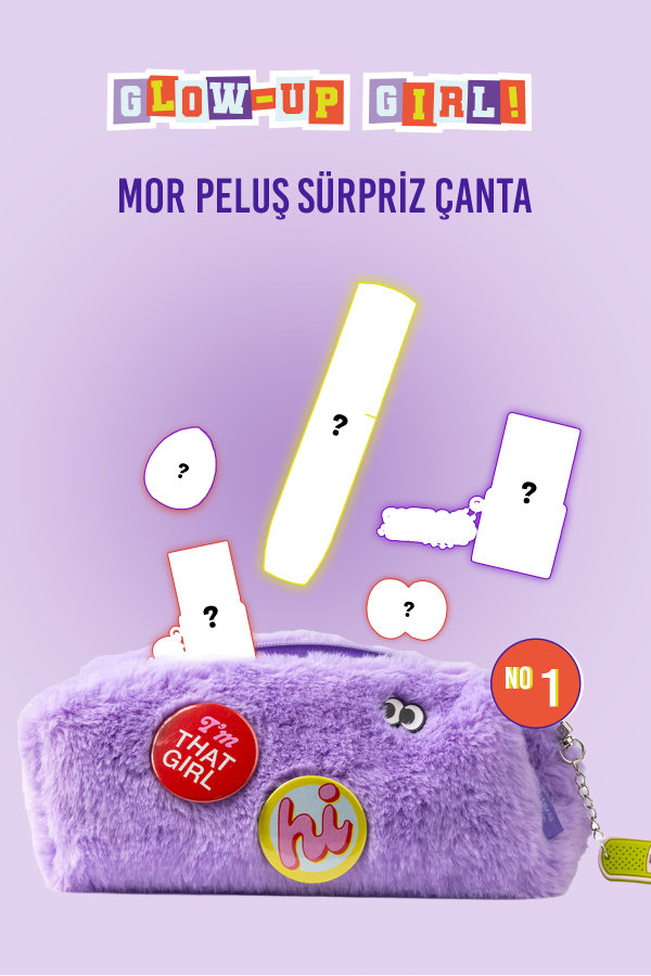 Show by Pastel Mor Peluş Sürpriz Çanta No:1 - 1