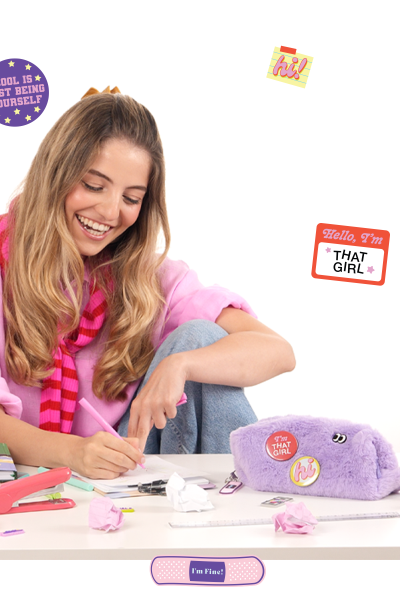 Show by Pastel Mor Peluş Sürpriz Çanta No:2 - 3