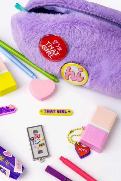 Show by Pastel Mor Peluş Sürpriz Çanta No:2 - 4