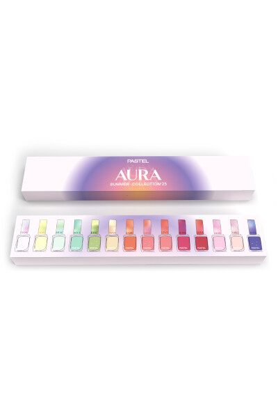 Pastel 2025 Summer Collection Aura 14 lü Oje Set - Pastel