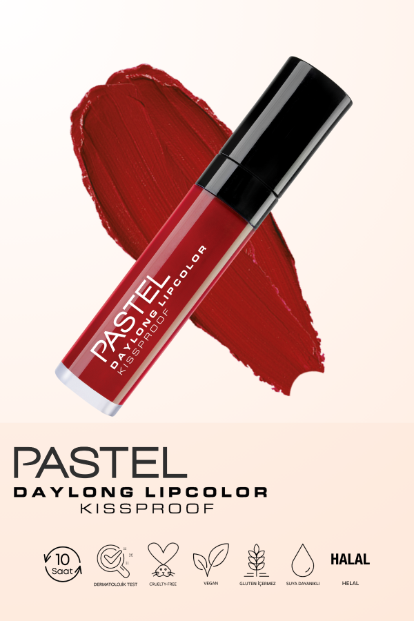 Pastel Daylong Lipcolor Kissproof - Likit Mat Ruj 09 - 7