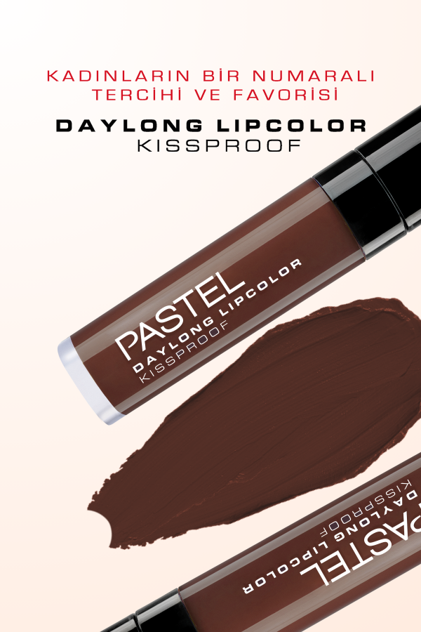 Pastel Daylong Lipcolor Kissproof - Likit Mat Ruj 102 - 3