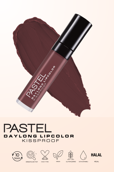 Pastel Daylong Lipcolor Kissproof - Likit Mat Ruj 152 - 5