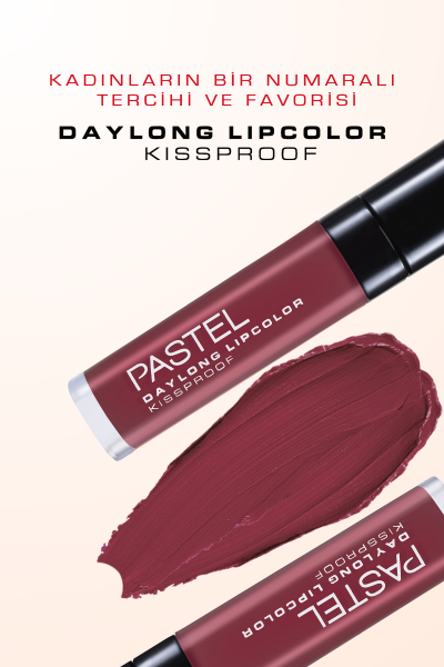 Pastel Daylong Lipcolor Kissproof - Likit Mat Ruj 19 - 4