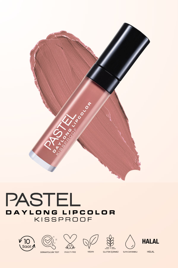 Pastel Daylong Lipcolor Kissproof - Likit Mat Ruj 20 - 6