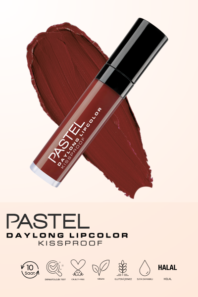 Pastel Daylong Lipcolor Kissproof - Likit Mat Ruj 37 - 6