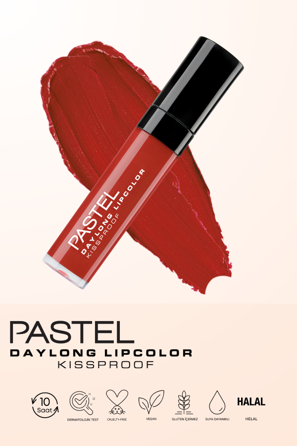 Pastel Daylong Lipcolor Kissproof - Likit Mat Ruj 50 - 5