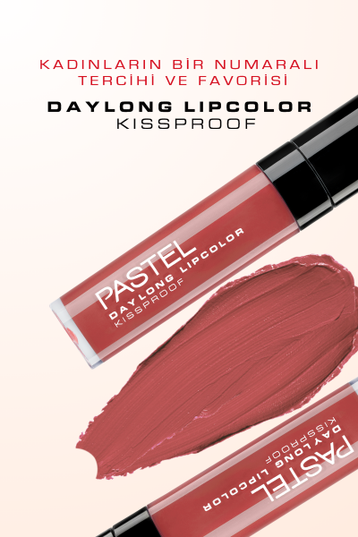 Pastel Daylong Lipcolor Kissproof - Likit Mat Ruj 44 - 3