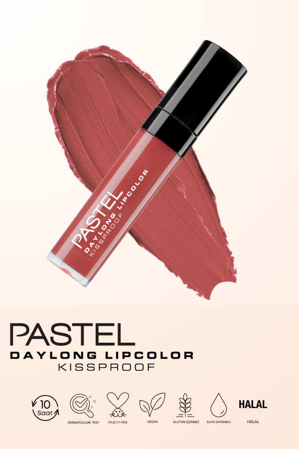 Pastel Daylong Lipcolor Kissproof - Likit Mat Ruj 44 - 5