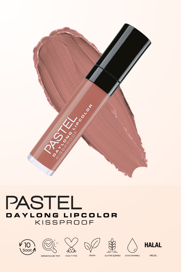 Pastel Daylong Lipcolor Kissproof - Likit Mat Ruj 42 - 6