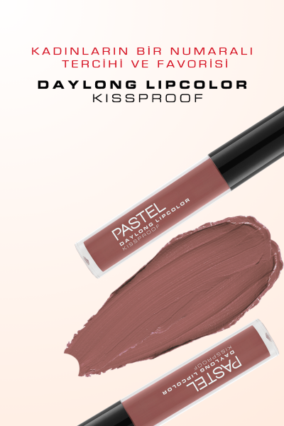 Pastel Daylong Lipcolor Kissproof - Mini Likit Mat Ruj 20 - 4