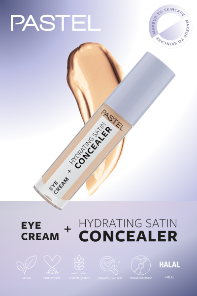 Pastel Eye Cream + Hydrating Satin Concealer 65 - Göz kremi + Göz Altı Kapatıcısı Honeybun - 9