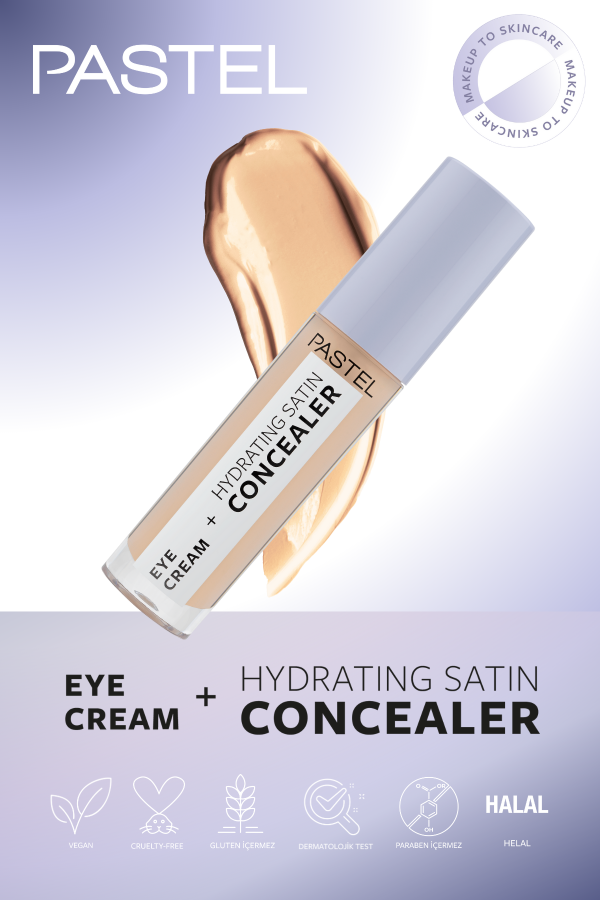 Pastel Eye Cream + Hydrating Satin Concealer 65 - Göz kremi + Göz Altı Kapatıcısı Honeybun - 9