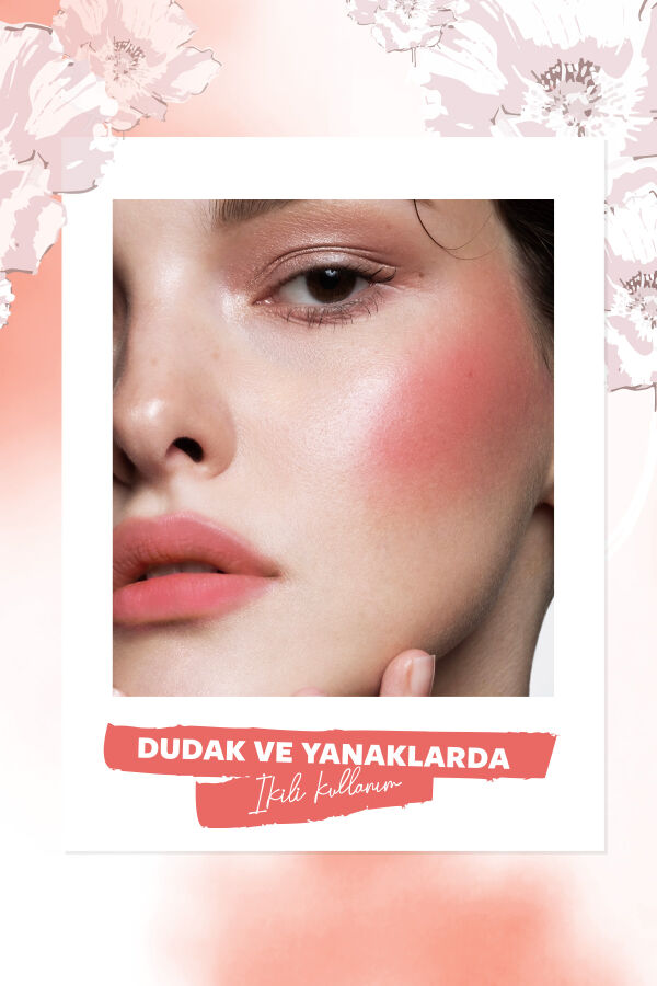 Pastel Full Bloom Lip & Blush - 74 Frosty- Dudak ve Yanak Renklendirici - 4