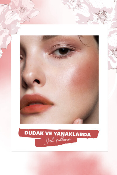 Pastel Full Bloom Lip & Blush - 77 Very Demure - Dudak ve Yanak Renklendirici - 4