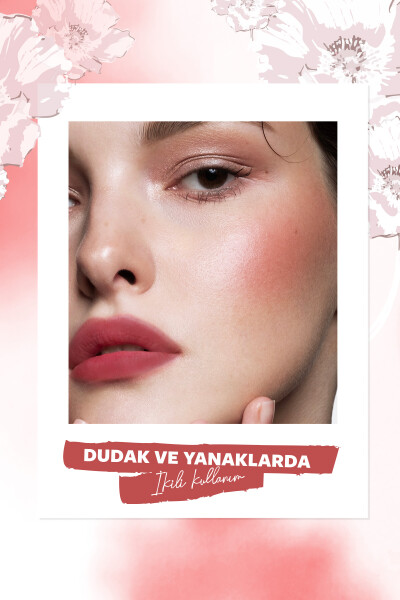 Pastel Full Bloom Lip & Blush - 78 Sienna- Dudak ve Yanak Renklendirici - 4