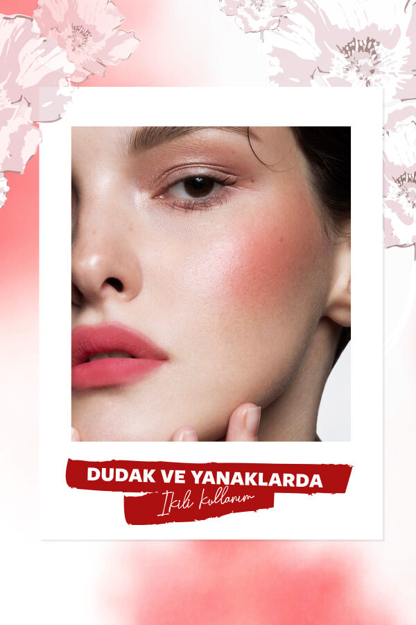 Pastel Full Bloom Lip & Blush - 81 Dare - Dudak ve Yanak Renklendirici - 4