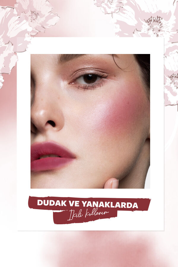 Pastel Full Bloom Lip & Blush - 82 Fatal - Dudak ve Yanak Renklendirici - 4