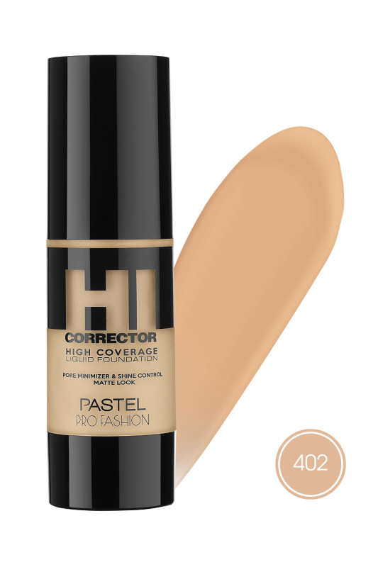 Pastel High Coverage Liquid Foundation - Likit Fondöten 404 - 2