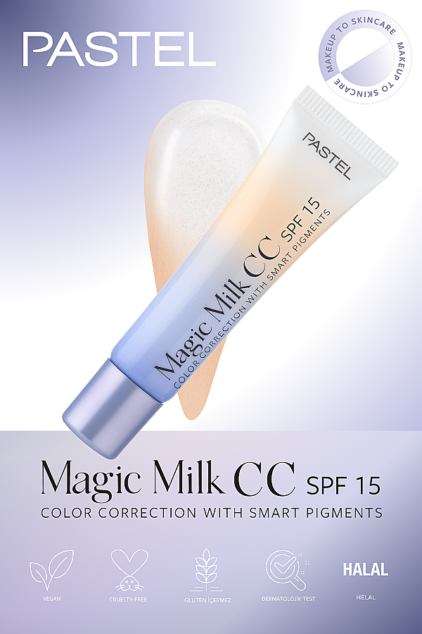 Pastel Magic Milk Spf15 Cc With Smart Pigments 52 - Ivory - 6