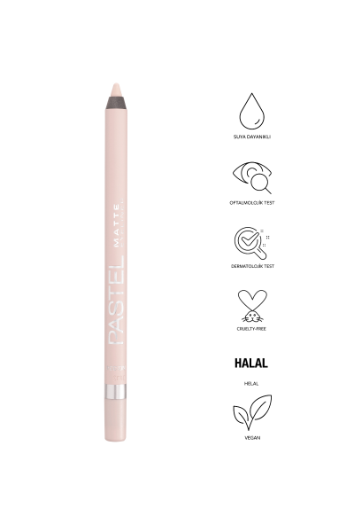 Pastel Matte Eyeliner - Mat Göz Kalemi 334 - Krem - Pastel (1)