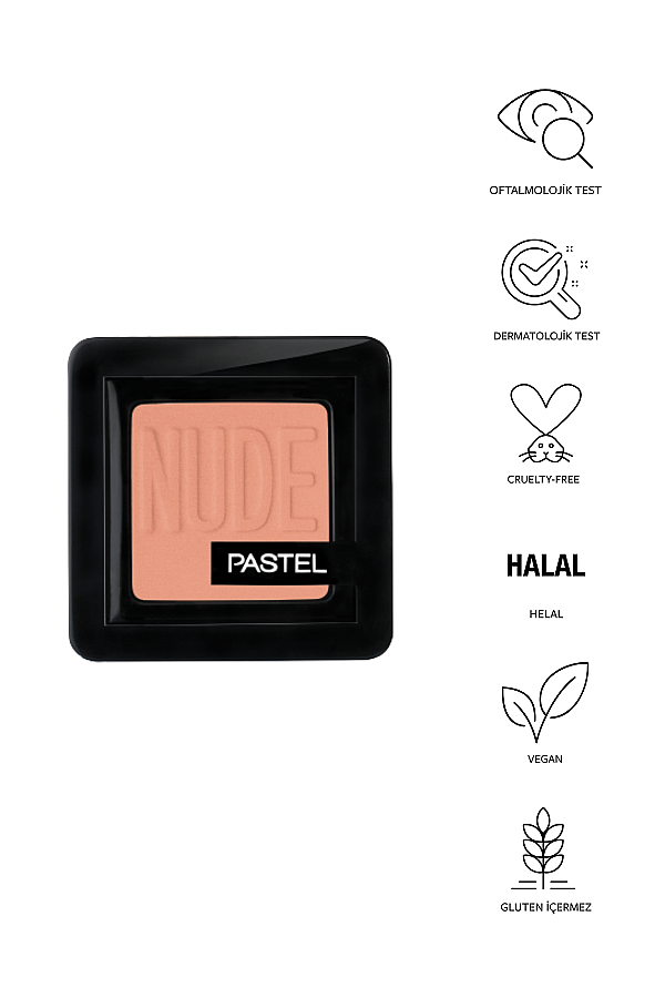 Pastel Nude Single Eyeshadow - Tekli Far 86 Base - 2