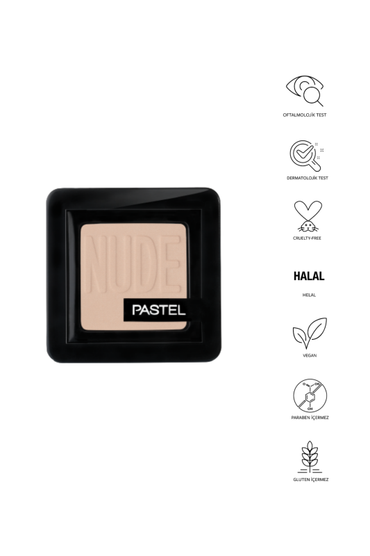 Pastel Nude Single Eyeshadow - Tekli Far 71 Skin - 2