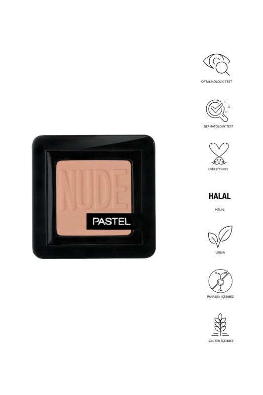 Pastel Nude Single Eyeshadow - Tekli Far 74 Cashmere - 2