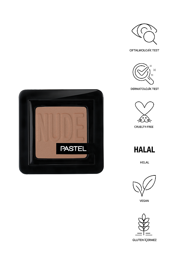 Pastel Nude Single Eyeshadow - Tekli Far 75 Chocolate - 2