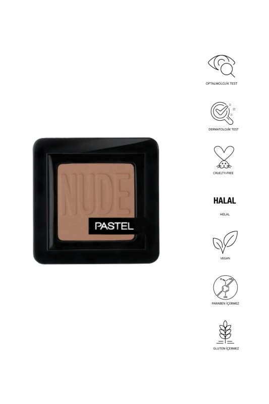 Pastel Nude Single Eyeshadow - Tekli Far 75 Chocolate - 2