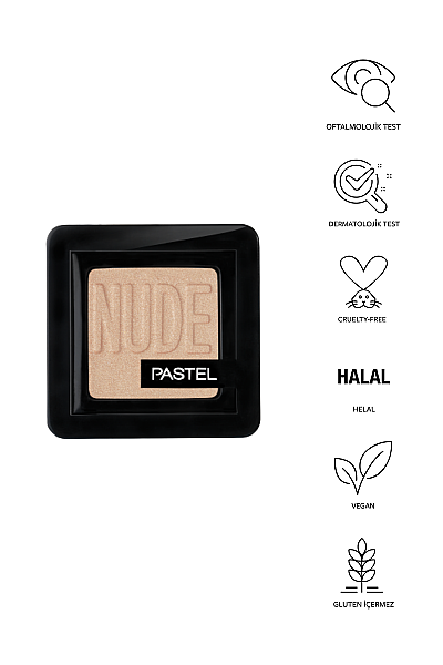 Pastel Nude Single Eyeshadow - Tekli Far 78 Golden Champagne - Pastel (1)