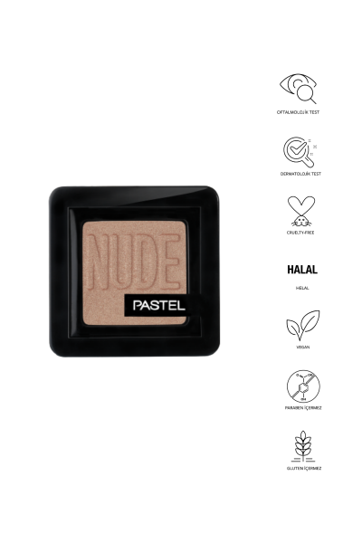 Pastel Nude Single Eyeshadow - Tekli Far 80 Sand - Pastel (1)