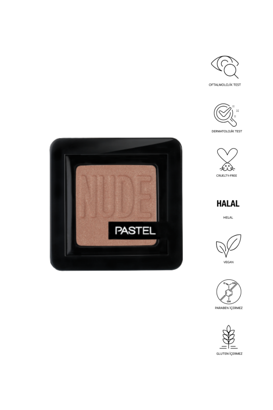 Pastel Nude Single Eyeshadow - Tekli Far 83 Chic - 2