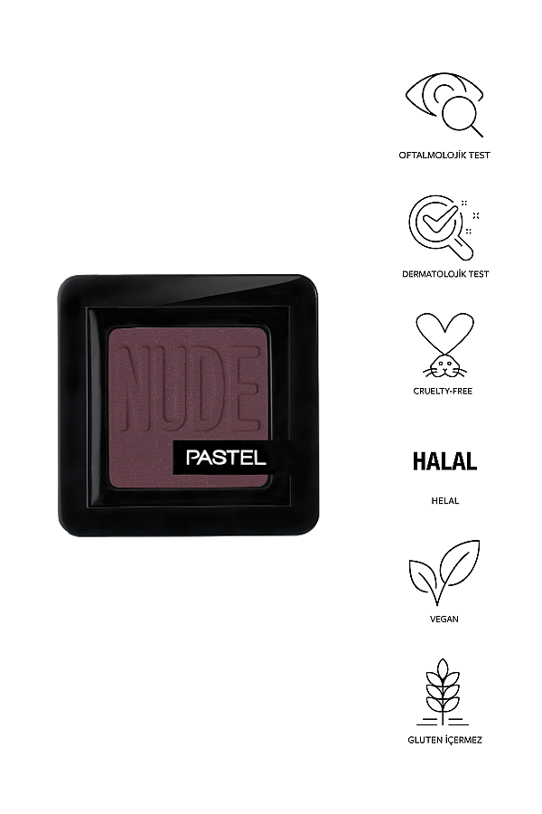 Pastel Nude Single Eyeshadow - Tekli Far 84 Noir - 2