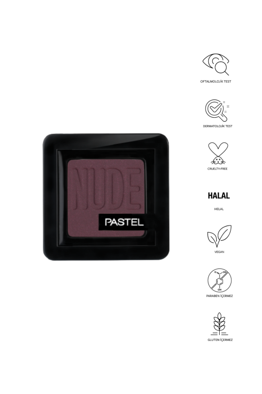 Pastel Nude Single Eyeshadow - Tekli Far 84 Noir - 2