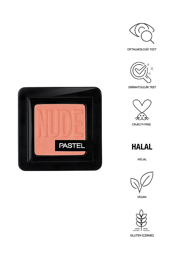 Pastel Nude Single Eyeshadow - Tekli Far 85 Peach - 2