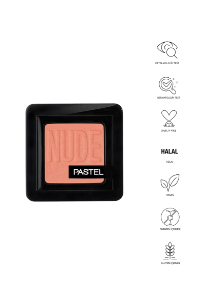 Pastel Nude Single Eyeshadow - Tekli Far 85 Peach - Pastel (1)