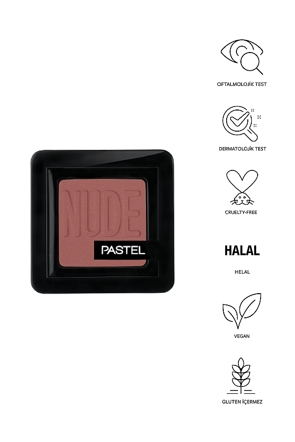 Pastel Nude Single Eyeshadow - Tekli Far 90 Wine - 2