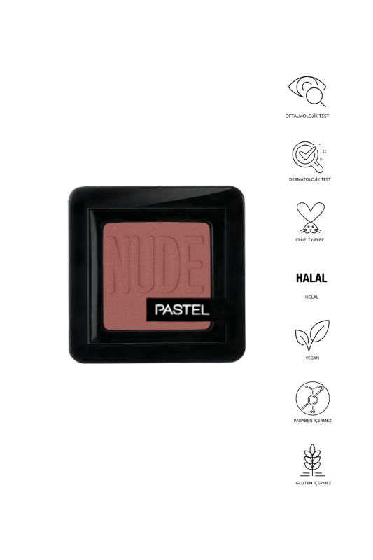 Pastel Nude Single Eyeshadow - Tekli Far 90 Wine - 2