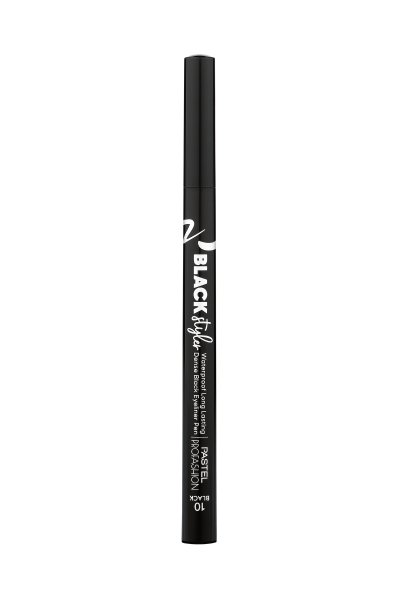 Pastel Black Styler Waterproof Eyeliner Pen - Eyeliner Kalemi 10 Black - Pastel