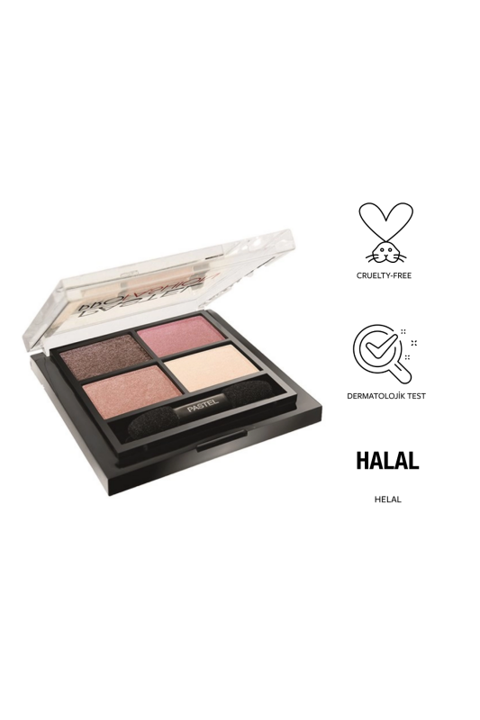 Pastel Quad Eyeshadow - 4'Lü Far 202 - 3