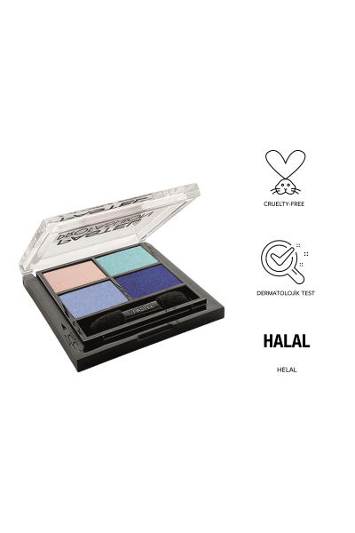 Pastel Quad Eyeshadow - 4'Lü Far 203 - 3