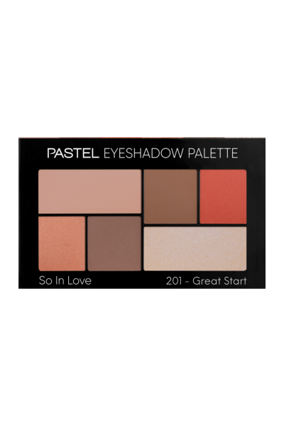 Pastel Eyeshadow Palette So In Love - Far Paleti 201 Great Start - Pastel
