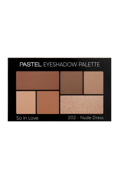 Pastel Eyeshadow Palette So In Love - Far Paleti 202 Nude Dress - Pastel