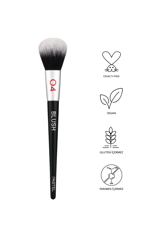 Pastel Blush Brush - Allık Fırçası 04 - 3