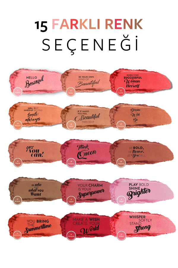 Pastel Cream Blush - Krem Allık 41 Dazzling - 6